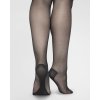 Čierne silónky "Carla Cotton Sole Tights"