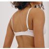 Biela elastická tenclová braletka "Soft Touch Bralette White"