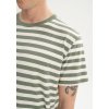 Pánske pásikavé tričko "SADHIL thyme stripes"
