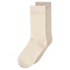 Unisex béžové ponožky 2-balenie "2-pack Basic cream blend/birch blend"