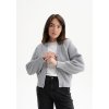 Dámsky šedý kardigan "BHUMA grey blend"