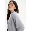 Dámsky šedý kardigan "BHUMA grey blend"