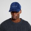 Unisex modrá menčestrová šiltovka s výšivkou "Soft Cap Slussen Curduroy Forever Lost Navy Black Iris"
