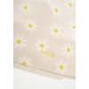 Stredná taška s organizérom "JASMEET greige/daisy print“