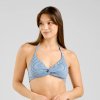 Bikiny vrchný diel "Gullholma Thin Stripe Majolica Blue"