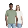 Unisex tričko "BASIC Stone Washed Sage Green" (Veľkosť L)