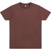 Unisex tričko "BASIC Stone Washed Burgundy" (Veľkosť L)