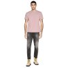 Unisex tričko "BASIC Stone Washed Pink" (Veľkosť L)