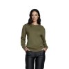 Unisex zelená mikina "SWEATSHIRT Faded Khaki" (Veľkosť L)