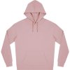 Unisex ružová mikina s kapucňou "PULLOVER HOODIE Miami Pink" (Veľkosť L)