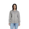 Unisex tmavomodrá mikina na zips "ZIP-UP HOODIE Denim Blue" (Veľkosť L)
