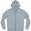 Unisex šedá mikina na zips "ZIP-UP HOODIE Sport Grey" (Veľkosť L)