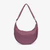 30578 4 mala fialova kabelka lua bag maroon z recyklovanych pet lahvi