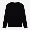 Unisex čierne tričko s dlhým rukávom "BASIC Long Sleeve Black" (Veľkosť XXL)