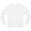 Unisex biele tričko s dlhým rukávom "BASIC Long Sleeve White" (Veľkosť XXL)
