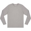 Unisex šedé tričko s dlhým rukávom "BASIC Long Sleeve Light Heather" (Veľkosť XXL)