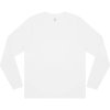 Unisex biele tričko s dlhým rukávom "PREMIUM Long Sleeve White" (Veľkosť XXL)