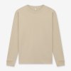 Unisex béžové tričko s dlhým rukávom "PREMIUM Long Sleeve Light Beige" (Veľkosť XXL)