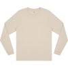 Unisex béžové tričko s dlhým rukávom "PREMIUM Long Sleeve Light Beige" (Veľkosť XXL)