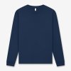 Unisex tmavomodré tričko s dlhým rukávom "PREMIUM Long Sleeve French Navy" (Veľkosť XXL)