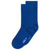 Unisex modré rebrované ponožky 2-balení "2-pack bold blue" (Veľkosť 43-46)