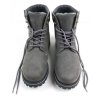 Dámske šedé zateplené členkové topánky „Insulated Dock Boots Grey Vegan Suede“