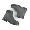 Dámske šedé zateplené členkové topánky „Insulated Dock Boots Grey Vegan Suede“