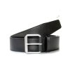 Čierny opasok „4cm Jeans Belt Black“
