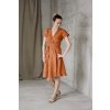 Ľanové zavinovacie šaty „CLAIRE“ rôzne farby