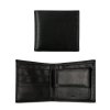 Pánska čierna peňaženka „Billfold Coin Wallet Black“