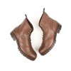 Pánske hnedé členkové topánky „Work Boots Chestnut“