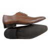 Pánske hnedé poltopánky „Slim Soles Chestnut“