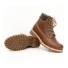 Pánske hnedé zateplené členkové topánky „Insulated Dock Boots Chestnut“