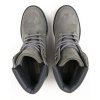 Pánske šedé členkové topánky „Dock Boots Grey Vegan Suede“