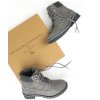 Pánske šedé členkové topánky „Dock Boots Grey Vegan Suede“