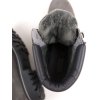 Pánske šedé zateplené členkové topánky „Insulated Dock Boots Grey Vegan Suede“