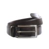 Tmavohnedý opasok „Classic 3cm Belt Dark Brown“