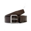 Tmavohnedý opasok „4cm Jeans Belt Dark Brown“