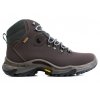 WVSport Dámske tmavonedé vodeodolné členkové topánky „Waterproof Hiking Boots Dark Brown“