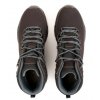 WVSport Dámske tmavonedé vodeodolné členkové topánky „Waterproof Hiking Boots Dark Brown“