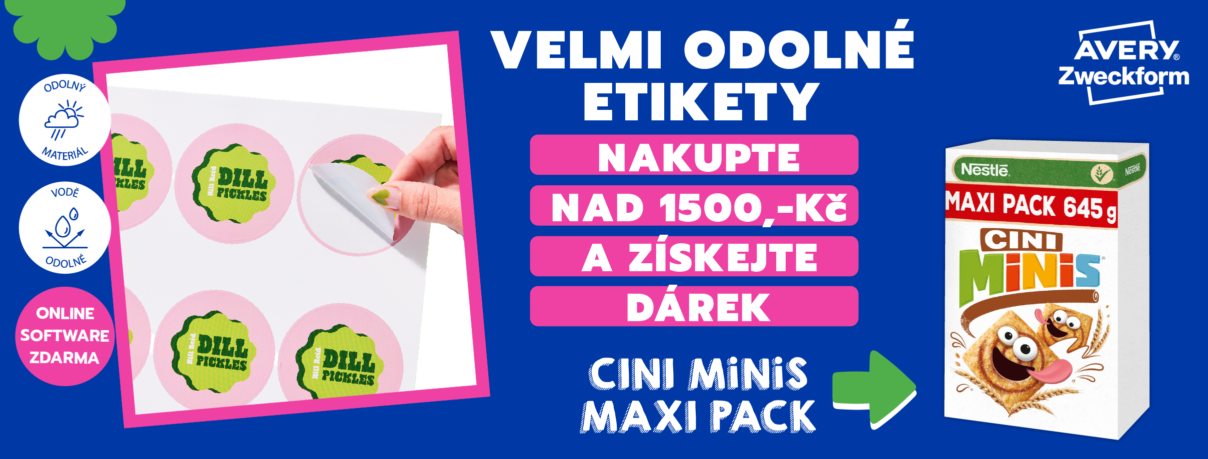Dárky k objednávce Avery Zweckform | KALEDA, a.s. | etikety-stitky.cz