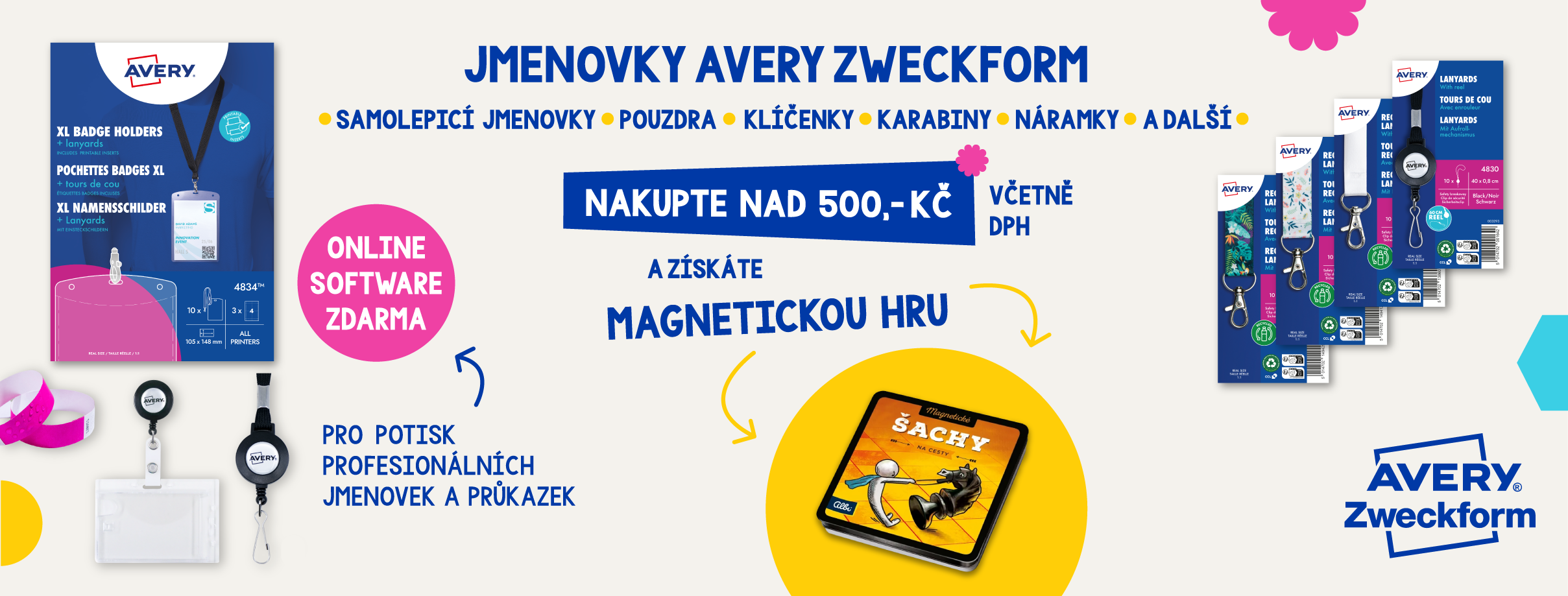 Dárek ke jmenovkám Avery Zweckform | etikety-stitky.cz