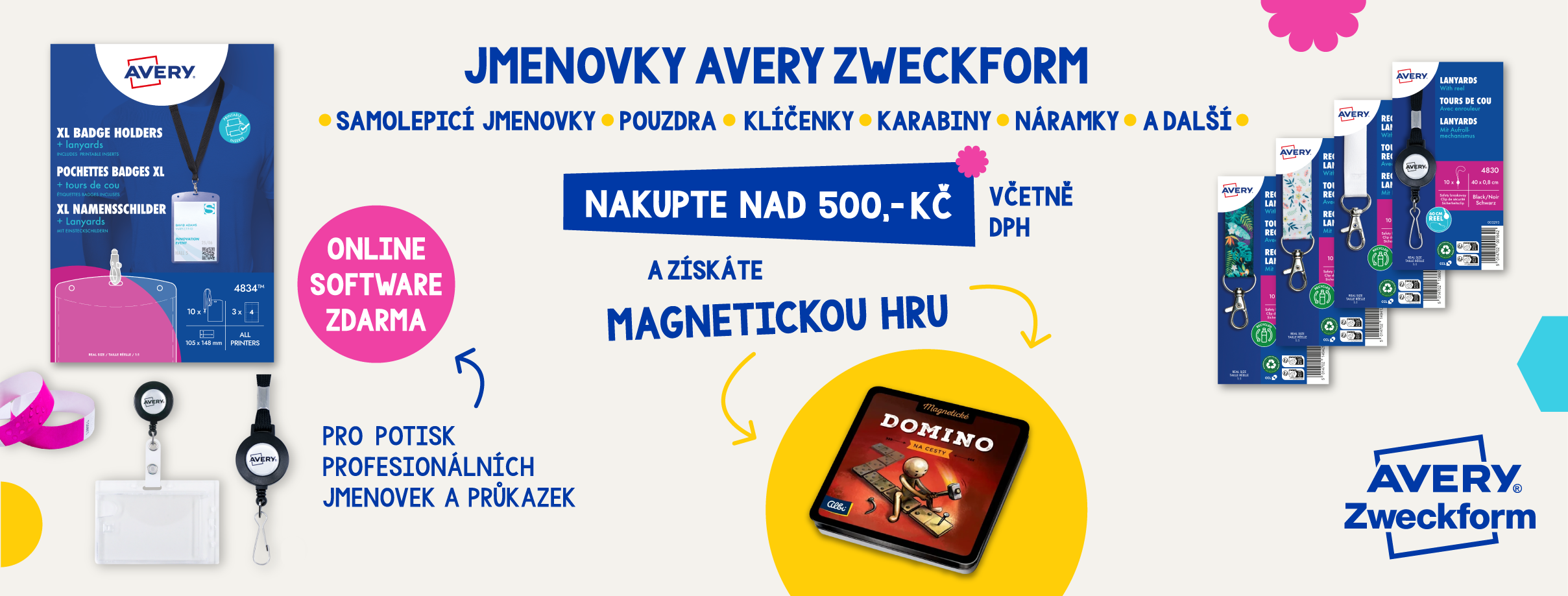 Dárek ke jmenovkám Avery Zweckform | etikety-stitky.cz