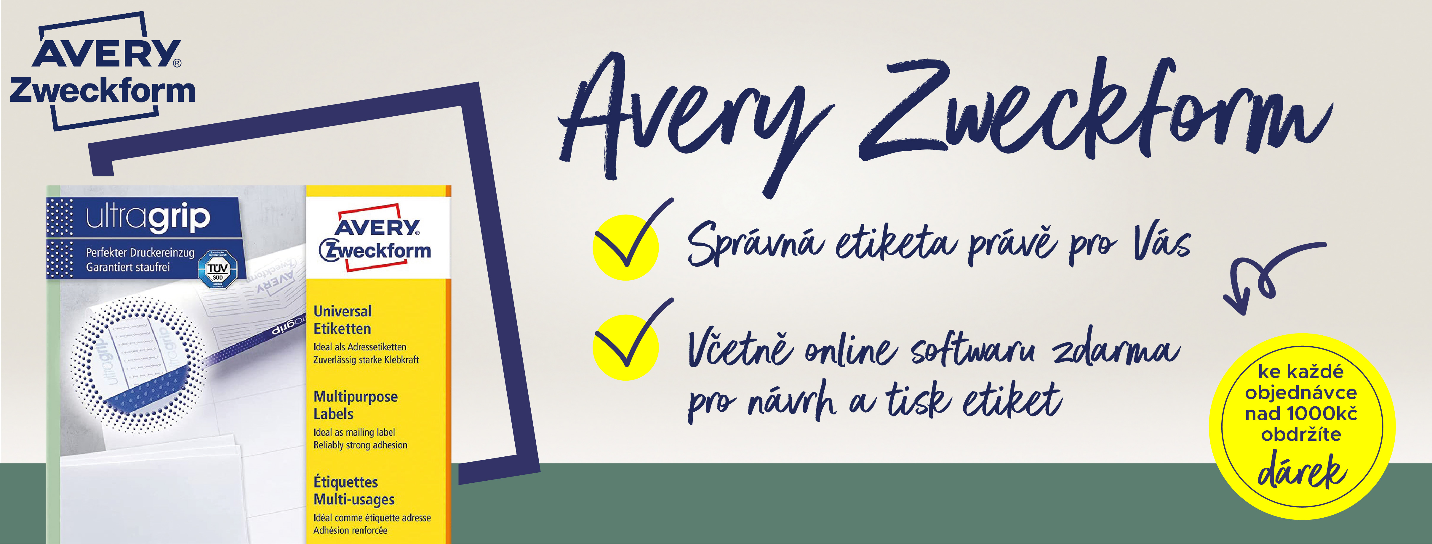 Avery Zweckform | KALEDA, a.s. | etikety-stitky.cz