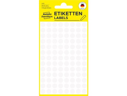 Samolepicí kolečka Avery Zweckform 3175