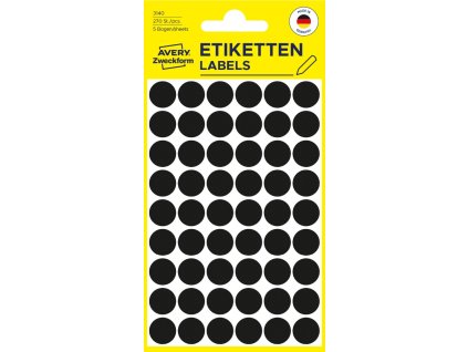 Samolepicí kolečka Avery Zweckform 3140
