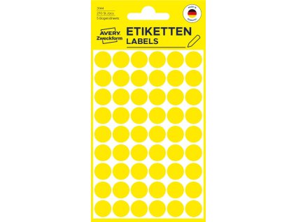 Samolepicí kolečka Avery Zweckform 3144