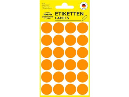 Samolepicí kolečka Ø 18 mm Avery Zweckform 3172