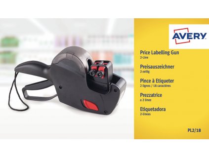 Etiketovací kleště 2řádkové Avery Zweckform PL2/18