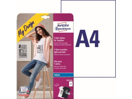 Sada nažehlovacích fólií A4 Avery Zweckform MD1005